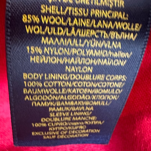 Boys Ralph Lauren Peacoat - Picture 4 of 5